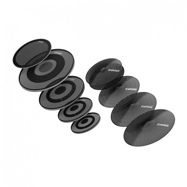 Evans dB One Rock System Pack & Cymbals
