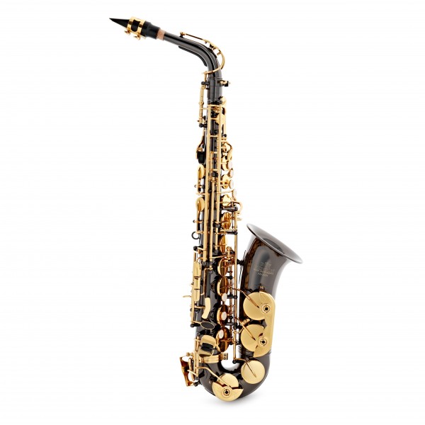 Roy Benson AS202 Alto Saxophone, Black and Gold