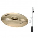 Stagg 12" Sensa Medium Splash Cymbal & Gear4music Deluxe Weighted Cymbal Arm