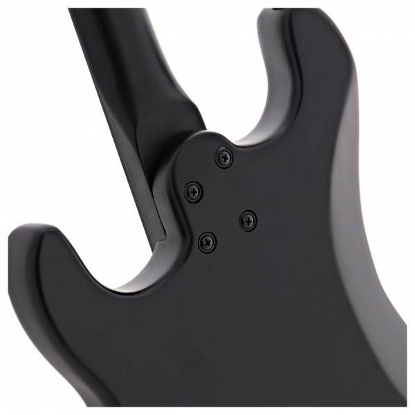 LA Select Electric Guitar Blackout, 15W Guitar Amp & Accessory Pack