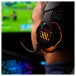 JBL Quantum 910 Wireless Over-Ear Gaming Headset, Black Lifestyle View 3