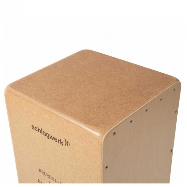 Schlagwerk Cajon Rudiments Nature SPL, Large - Top