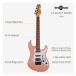 LA Select Guitar by Gear4music, Pink