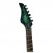 Schecter C-6 FR PRO, Aqua Burst - Headstock