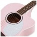 Cort Jade Classic Electro Acoustic, Pastel Pink Open Pore