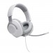 JBL Quantum 100 Wired Over-ear Gaming Headset, White