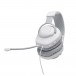 JBL Quantum 100 Gaming-Wired Over-ear Headset, White - Underside