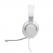 JBL Quantum 100 Gaming-Wired Over-ear Headset, White - Side