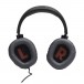 JBL Quantum 100 Wired Over-ear Gaming Headset, Black - Earcups rotated