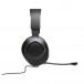 JBL Quantum 100 Wired Over-ear Gaming Headset, Black - Side