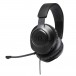 JBL Quantum 100 Wired Over-ear Gaming Headset, Black - Tilted