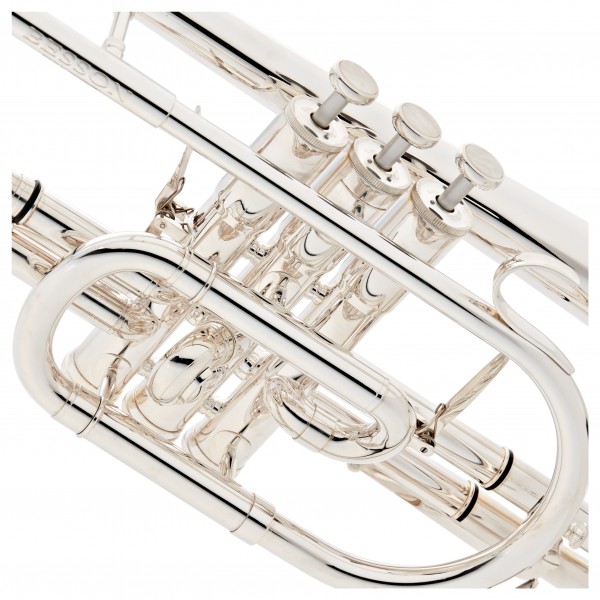 Besson Sovereign BE928G Bb Cornet, Silver Plated