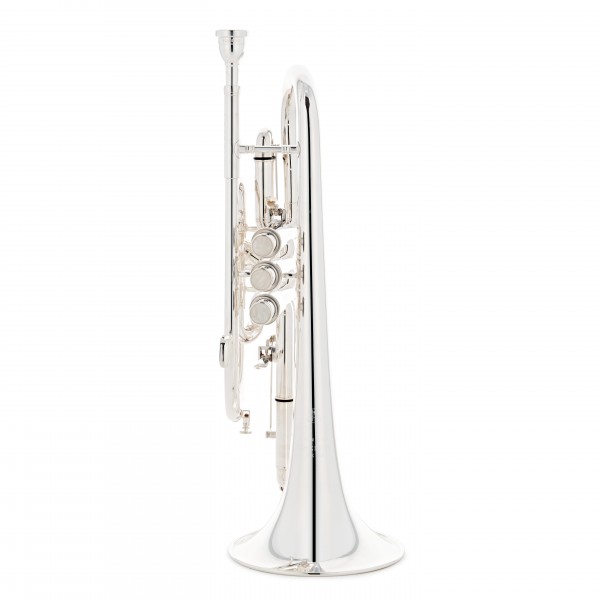 Besson Sovereign BE928G Bb Cornet, Silver Plated