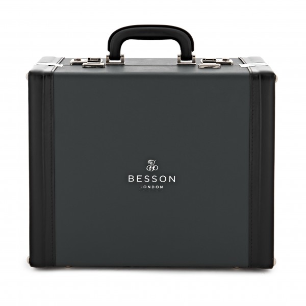 Besson Sovereign BE928G Bb Cornet, Silver Plated