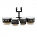 Premier NXT GEN Marching Quad Set Multi-Tenor - 8/10/12/13, Negro