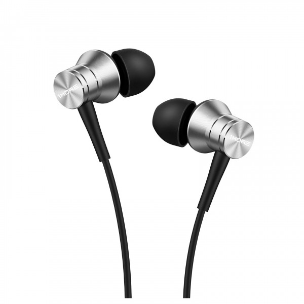 1MORE Piston Fit In-Ear Headphones, Silver - Main