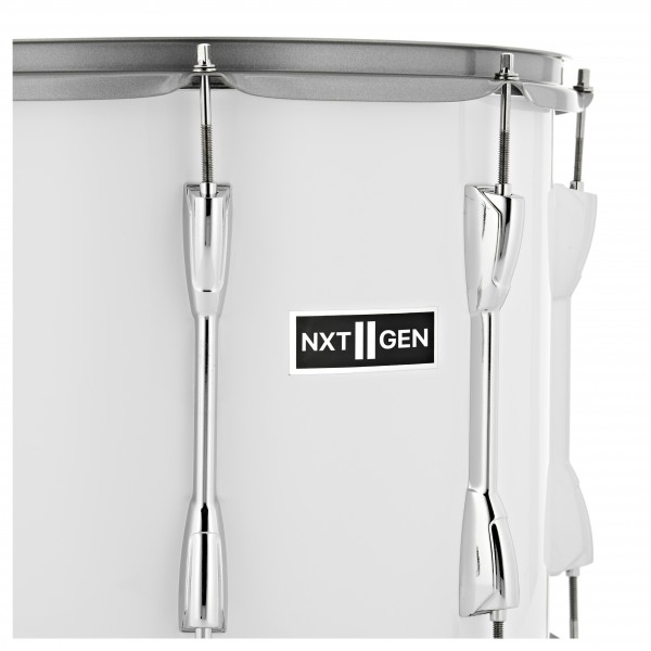 Premier NXT GEN Marching 14" x 12" Drum Corps Tenor Drum, White