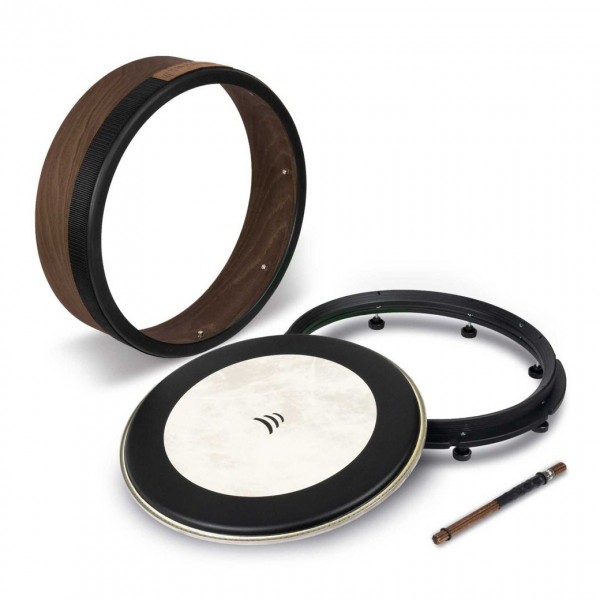 Schlagwerk Bodhran NeoTrad Black Brown 14" Mylarhead incl. BT24 - Detail 2