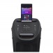 JBL PartyBox 310 Portable Bluetooth Party Speaker - Control panel and phone holder