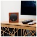 Monitor Audio Radius 45 Satellite Speakers (Pair), Walnut - lifestyle