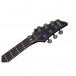 Schecter Blackjack SLS C-1 FR Active, See Thru Blue Burst headstock