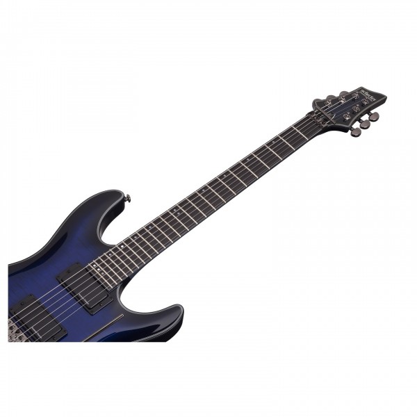 Schecter Blackjack SLS C-1 FR Active, See Thru Blue Burst at