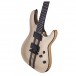 Schecter C-1 40th Anniversary Edition, Natural Pearl front close up angle