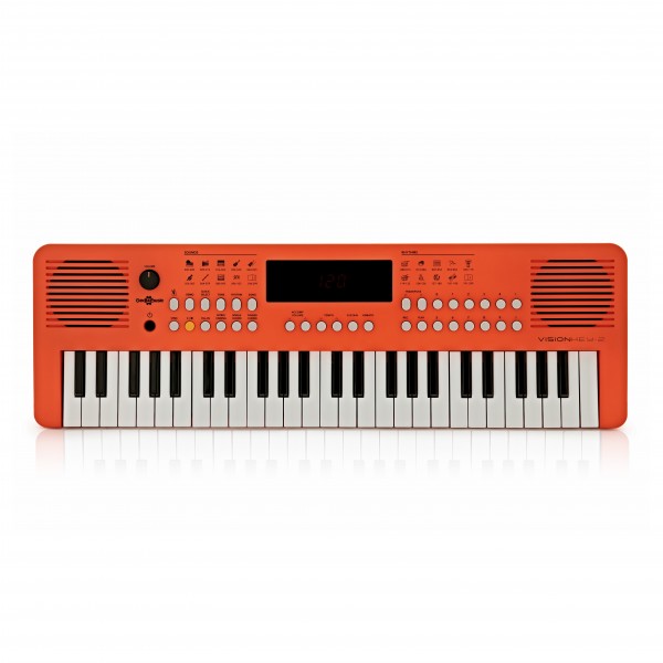 VISIONKEY-2 49 Key Portable Mini Keyboard, Orange