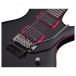 Schecter Jinxx Recluse-FR Guitar, Gloss Black