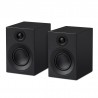 Pro-Ject Speaker Box 3 E Carbon Bookshelf Speakers (Pair), Black