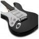 LA Left Handed Electric Guitar by Gear4music, Black