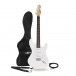 LA Electric Guitar by Gear4music, White