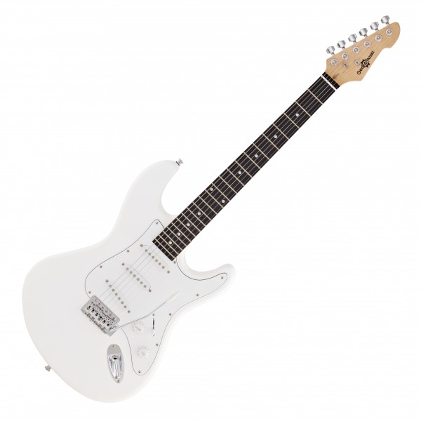 LA Electric Guitar by Gear4music, White