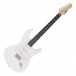 LA Electric Guitar by Gear4music, White