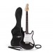 LA Electric Guitar by Gear4music, Black