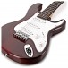 3/4 LA Electric Guitar by Gear4music, Wine Red