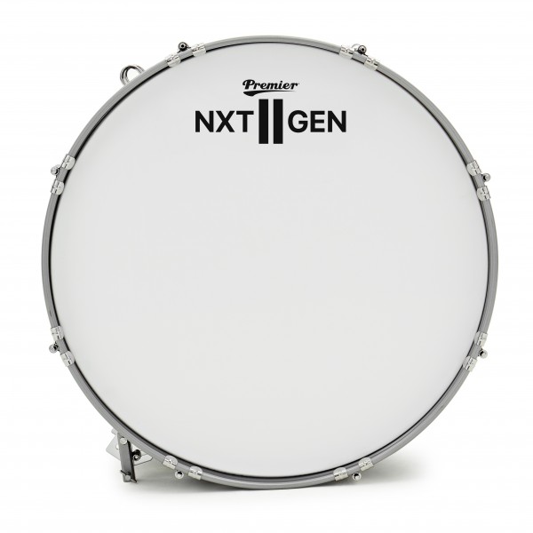 Premier NXT GEN Marching 22" x 14" Drum Corps Bass Drum, Black
