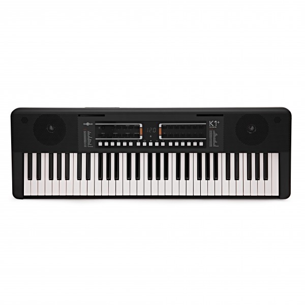 K1+ 61-Note Key-Lighting Keyboard by Gear4music, with Bluetooth