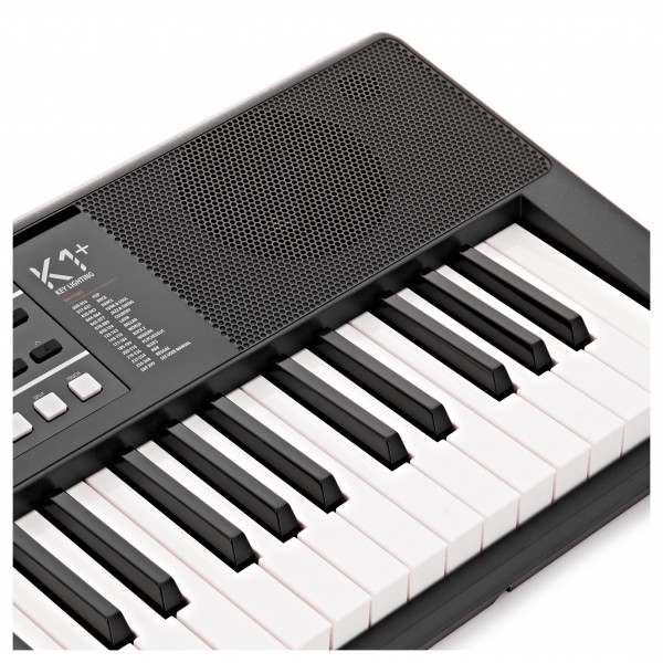 K1+ 61-Note Key-Lighting Keyboard by Gear4music, with Bluetooth