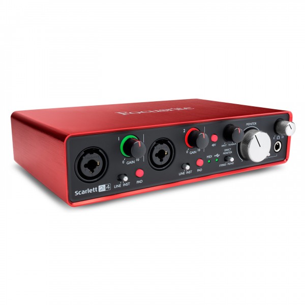 【ほぼ未使用】Focusrite Scarlett 2in2 gen4 Focusrite Scarlett 2i2 (4th Gen) USB Audio Interface - Absolute Music