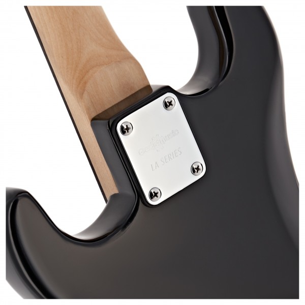 3/4 LA Electric Guitar by Gear4music, Black