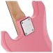 3/4 LA Electric Guitar Pink, Mini Guitar Amp Pack