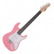 3/4 LA Electric Guitar Pink, 10W Guitar Amp & Accessory Pack