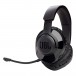 JBL Quantum 350 Wireless Over-Ear Gaming Headset, Black Front View 2