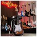 3/4 LA Left Handed Electric Guitar Sunburst, 10W Guitar Amp & Accessory Pack