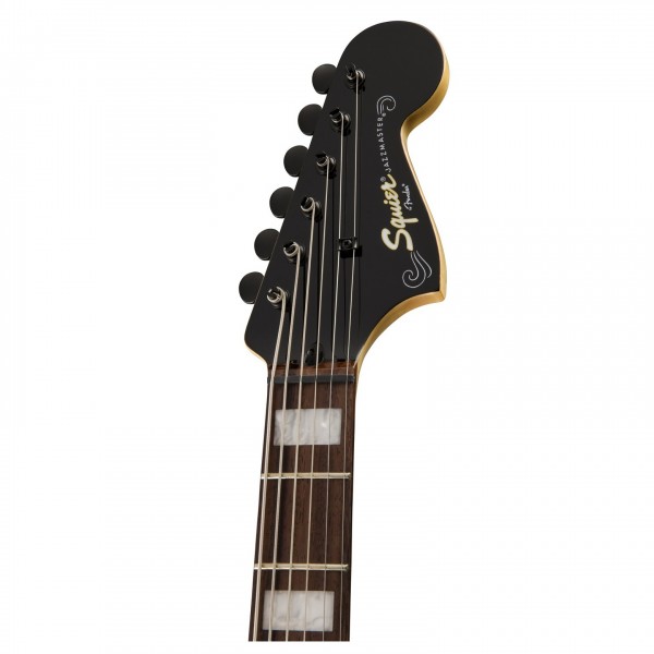 Squier Vintage Modified Baritone Jazzmaster, Trans. Black | Gear4music
