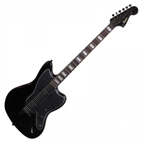 Squier Vintage Modified Baritone Jazzmaster, Trans. Black at Gear4music