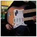 LA Double Neck Bass and Electric Guitar by Gear4music, Sunburst