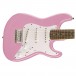 Squier By Fender 3/4 Size Electric Guitar, Pink