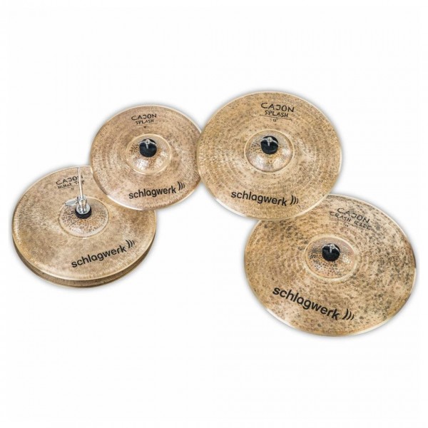 Schlagwerk Cajon CrashRide 14" - Cymbal Set Example